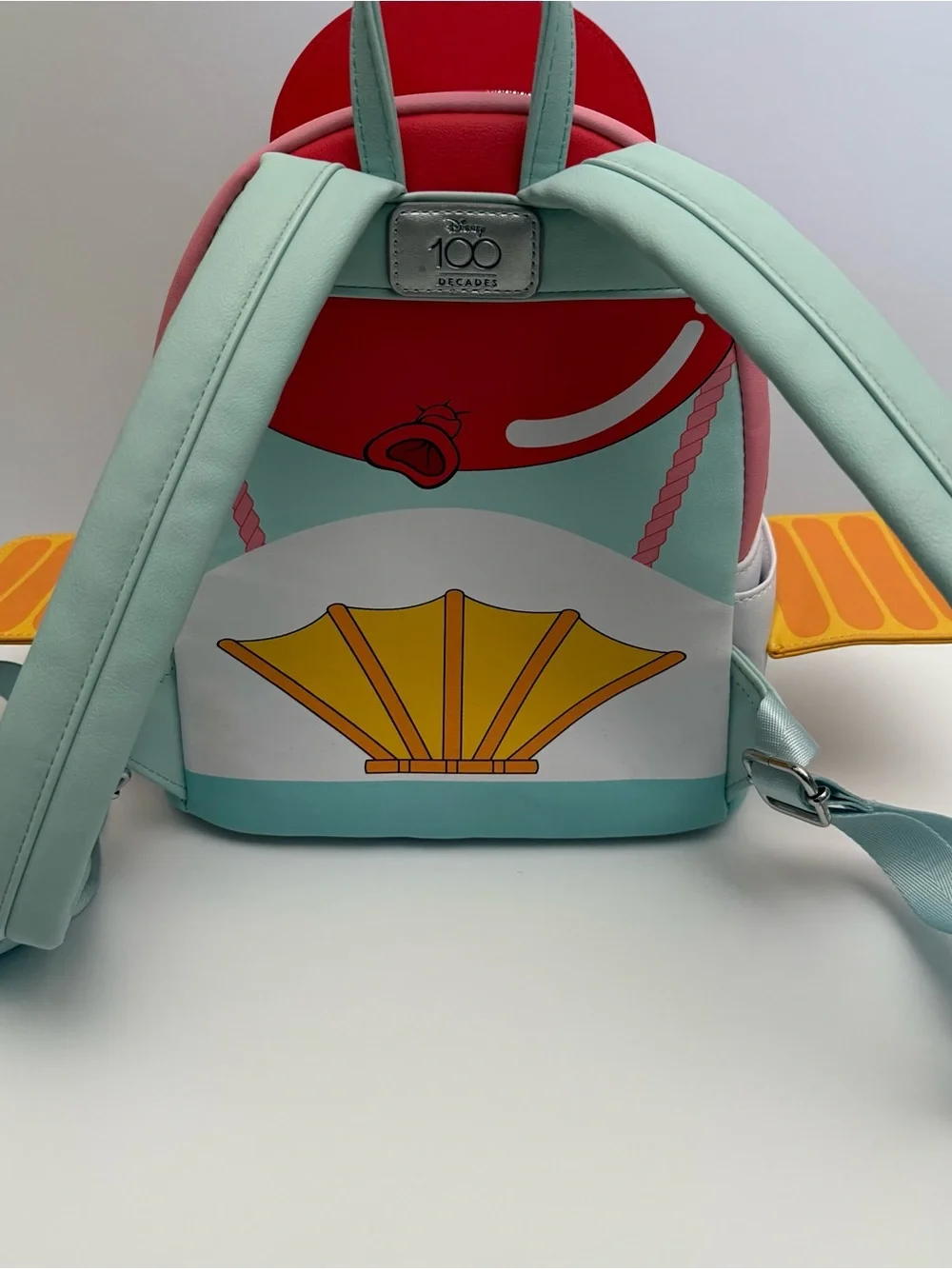 Loungefly Red, White, Mint Chip 'n' Dale Rescue Rangers Mini Backpack
